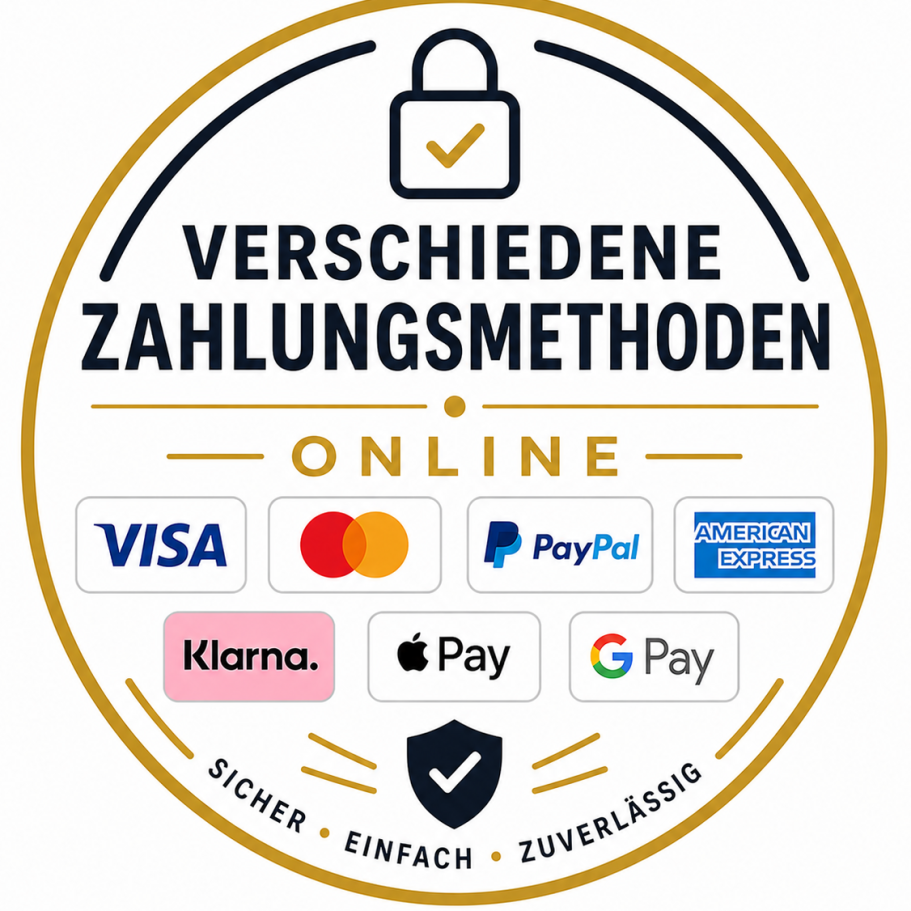 Icons verschiedener Zahlungsmethoden auf einem dunklen Hintergrund.
